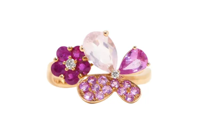 ピンク系天然石